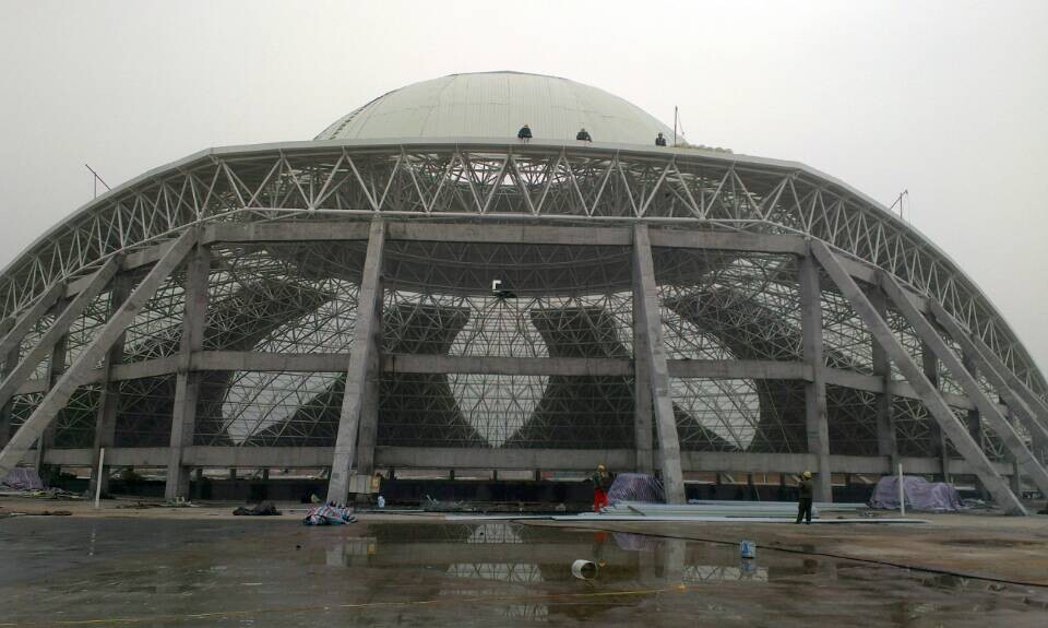 南昌温泉馆网架工程